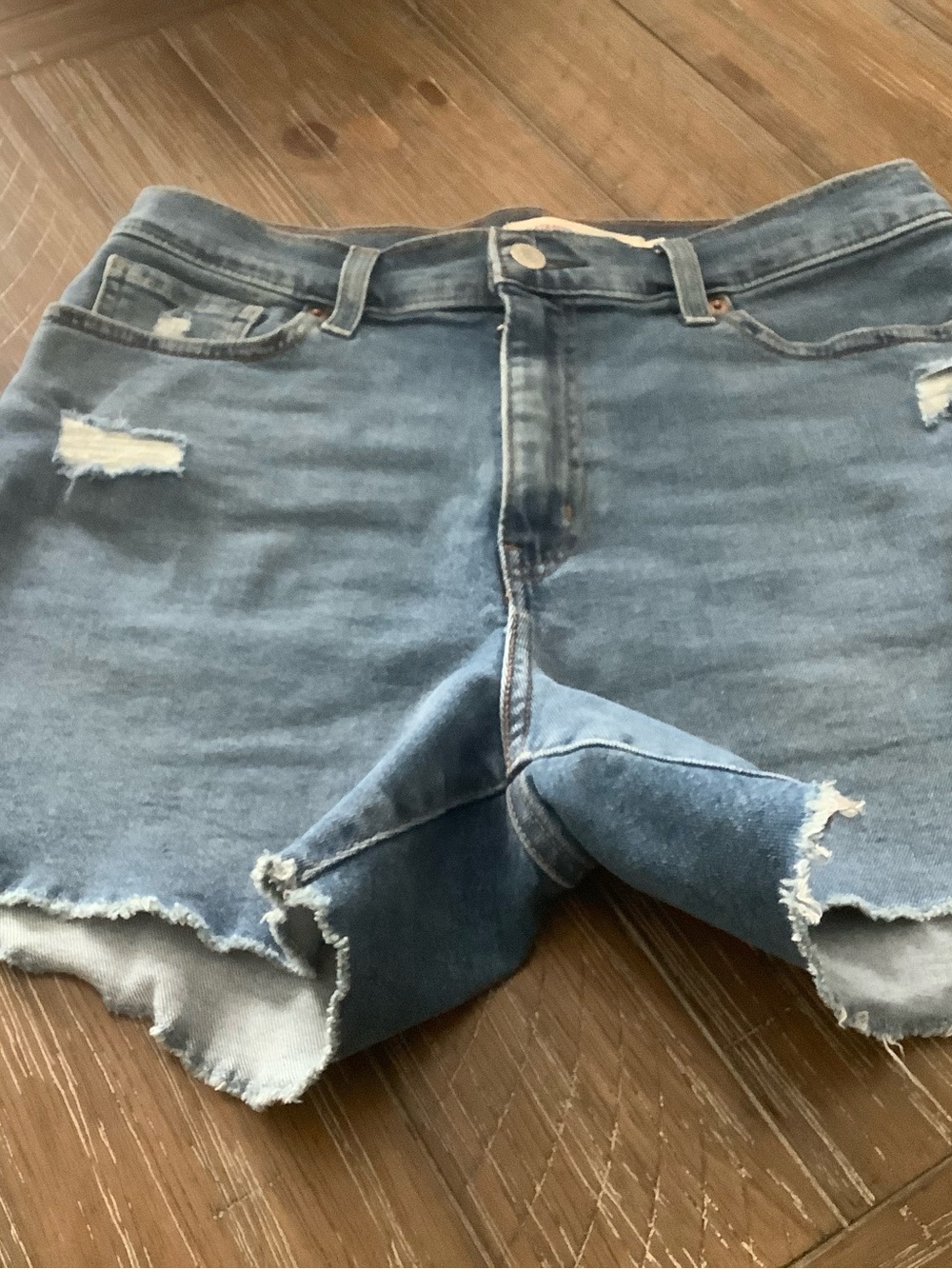 Levi Strauss Signature Original Vintage Distressed Cut-off Shorts